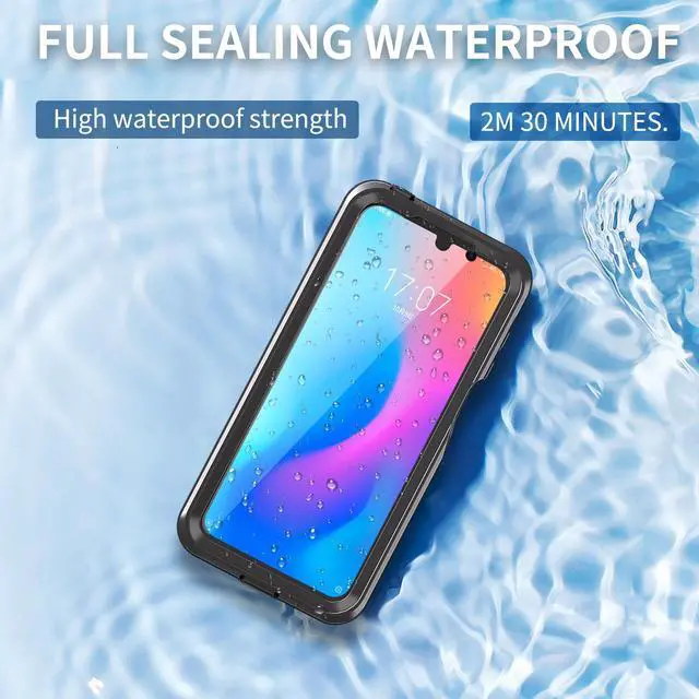 Alt view image 4 of 7 - BONAEVER for Motorola Moto G 5G 2024 / Moto G Play 5G 2024 Phone Case with Built-in Screen Protector Waterproof Case Rugged Underwater Duustproof Shockproof Drop Proof Protective Cover