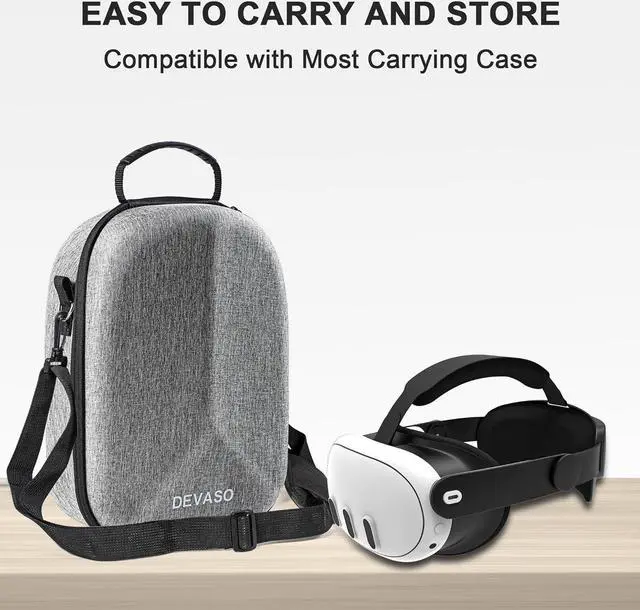 Alt view image 6 of 6 - BONAEVER Head Strap for Meta Quest 3, Comfort Adjustable Elite Strap Replacement Compatible with Oculus Quest 3, Soft Cushion VR Headset Accessories for Meta Quest 3, Enhanced Gaming Immersion