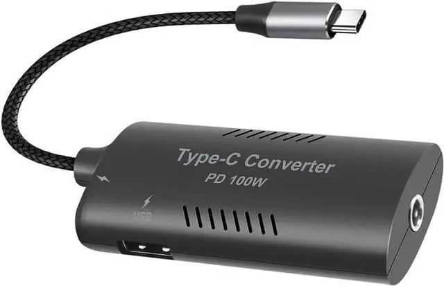 Main image of 15W 65W 100W USB C Power Supply with Power Delivery PD for Tablets Laptops, DC to 15W 65W 100W PD USB Type C Adapter, 3-in-1 Power Adapter
