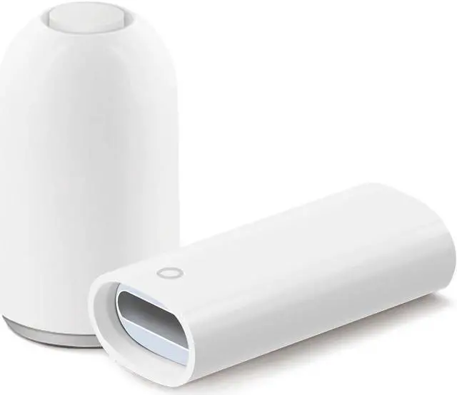 Main image of BONAEVER For iPencil Charging Adapter and Magnetic Replacement Cap Compatible with Apple Pencil 1st Gen for iPad Pro 2022 9 8 7 6 Generation, iPad Pro 9.7 10.5 12.9 inch Air 3rd Mini 5th White