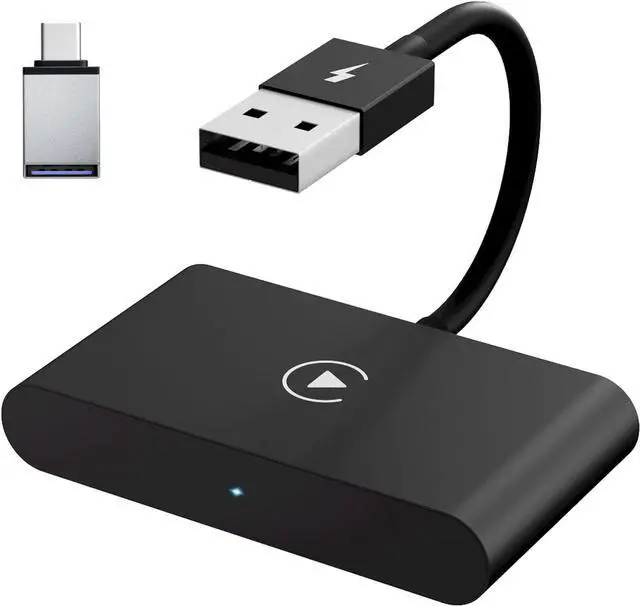 Main image of Wireless CarPlay Adapter for iPhone, Upgrade Apple CarPlay Dongle for Car's Original Wired CarPlay, Convert Factory Wired to Wireless CarPlay, for Cars from 2015 & iPhone iOS 10+ Black