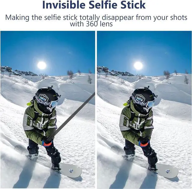 Alt view image 5 of 6 - Selfie Stick Pole Long for GoPro Hero 12 Insta360 (150cm/59 inch), Underwater Waterproof Carbon Fiber Extension Handheld Monopod for Go Pro Max Mini Hero 11 10 9 8 7, Insta 360, DJI Action, AKASO