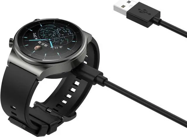 Alt view image 6 of 7 - Charger Compatible with Huawei Watch Ultimate/GT 4/4 Pro/3/3 Pro/GT3/GT3 Pro/GT2 Pro/GT2 ECG/GT Cyber/Buds/GT Runner/D, Replacement Watch Charger Dock Charging Cable 3.3ft