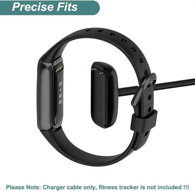 Alt view image 7 of 7 - Charger for Fitbit Charge 5 / Fitbit Charge 6 / Fitbit Luxe, Replacement Charging Cable Cord Accessories for Fitbit Luxe/Charge 5/Charge 6 [2-Pack, 3.3ft/1m]