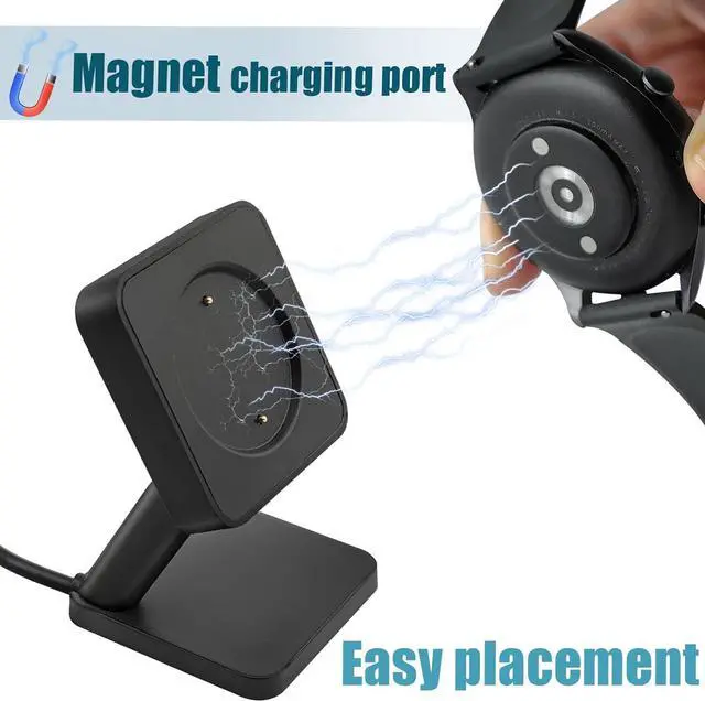 Alt view image 5 of 7 - Replacement Charger Stand Compatible with Amazfit GTR 4, GTR 3, GTR 3 Pro, GTS 3 Smart Watch,Charging Dock with USB Charger Cable Fit for Amazfit GTR 3 Watch