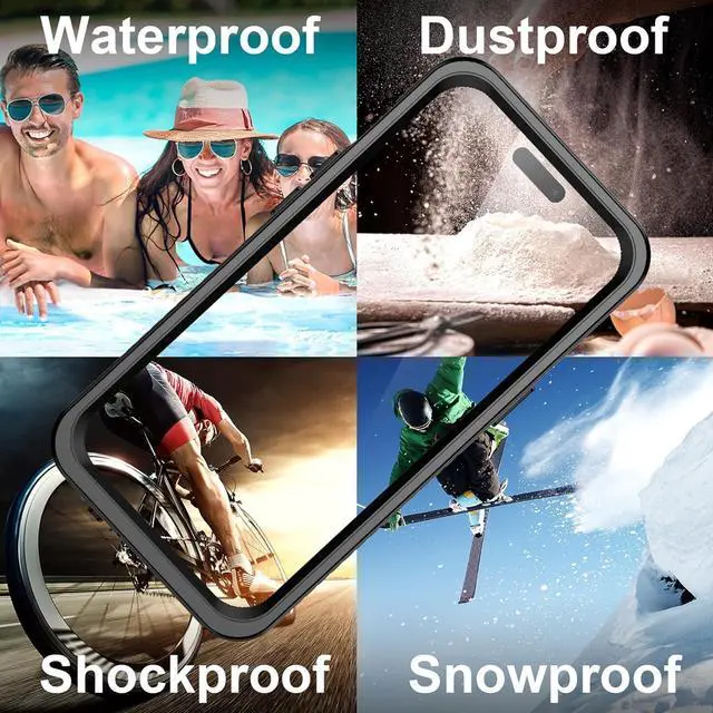 Alt view image 7 of 7 - for Samsung Galaxy A55 5G Case Waterproof,Galaxy A55 5G Case [Built-in Screen & Lens Protector][Military Grade Shockproof][IP68 Underwater][Real 360°]Full Body Rugged Samsung A55 5G Case 6.5"