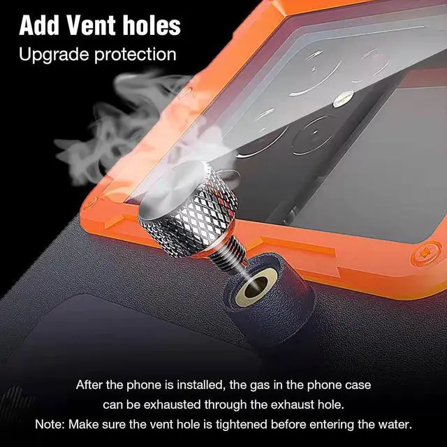 Alt view image 4 of 6 - BONAEVER Universal Waterproof Phone Case for Snorkeling & Diving [50ft/15m] Underwater Photography Video Protection Case with Lanyard for iPhone 15/14/ 13/12/ 11/ Pro Max Samsung Galaxy LG Google etc