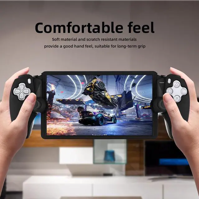 Alt view image 2 of 7 - PS5 Portal Silicone Protective Case, Soft Protective Skin Cover Case for PS5 Portal Remote Player with Ergonomic Grip, Shockproof Anti-Scratch