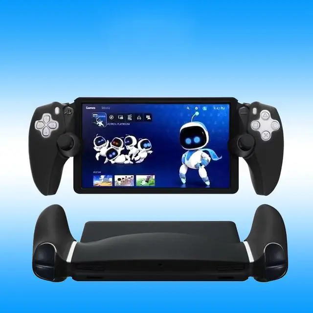Alt view image 3 of 7 - PS5 Portal Silicone Protective Case, Soft Protective Skin Cover Case for PS5 Portal Remote Player with Ergonomic Grip, Shockproof Anti-Scratch