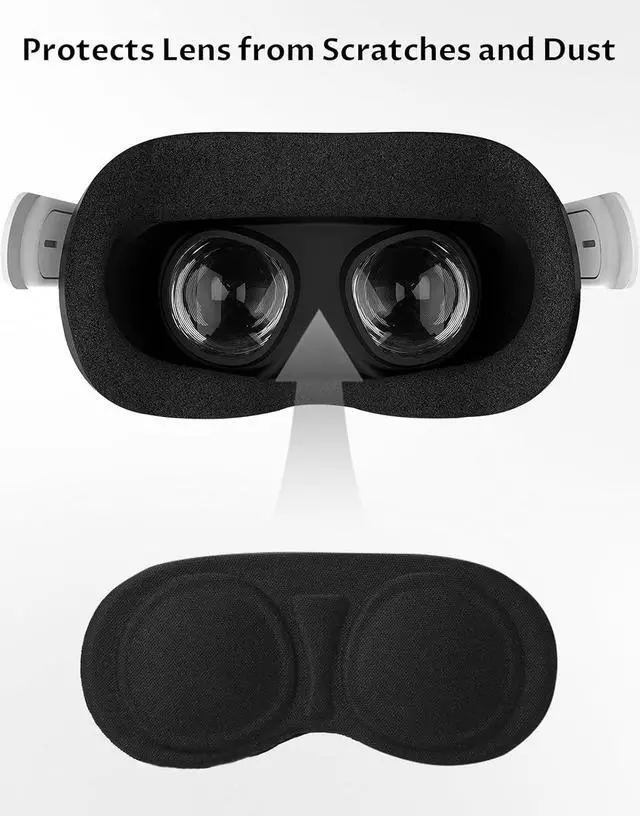 Alt view image 3 of 7 - BONAEVER Case for Meta Quest 3/Oculus Quest 2 Accessories/Vision Pro/Pico 4, Fit Elite Strap Battery Version/Kiwi Design/BOBOVR Head Strap, with Len Protector, Portable Hard Carrying Case
