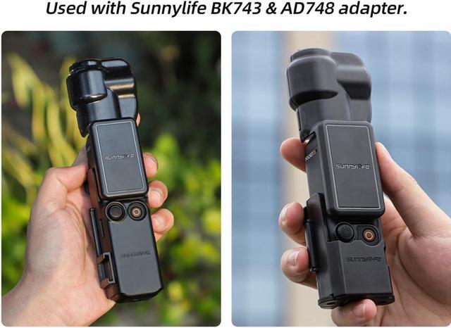 Alt view image 7 of 7 - BONAEVER Pocket 3 Protective Case Cover for DJI Osmo Pocket 3, Gimbal Protector Lens Screen Protective Cover for DJI Osmo Pocket 3 Accessories