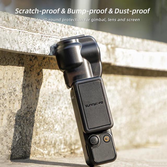 Alt view image 4 of 7 - BONAEVER Pocket 3 Protective Case Cover for DJI Osmo Pocket 3, Gimbal Protector Lens Screen Protective Cover for DJI Osmo Pocket 3 Accessories