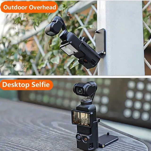 Alt view image 5 of 7 - BONAEVER Magnetic Camera Desktop Base Stand Holder Expansion Adapter Mount Bracket Compatible with DJI Osmo Pocket 3 Accessories Adjustable Clip Clamp Mount with Expand Frame for Osmo Pocket 3