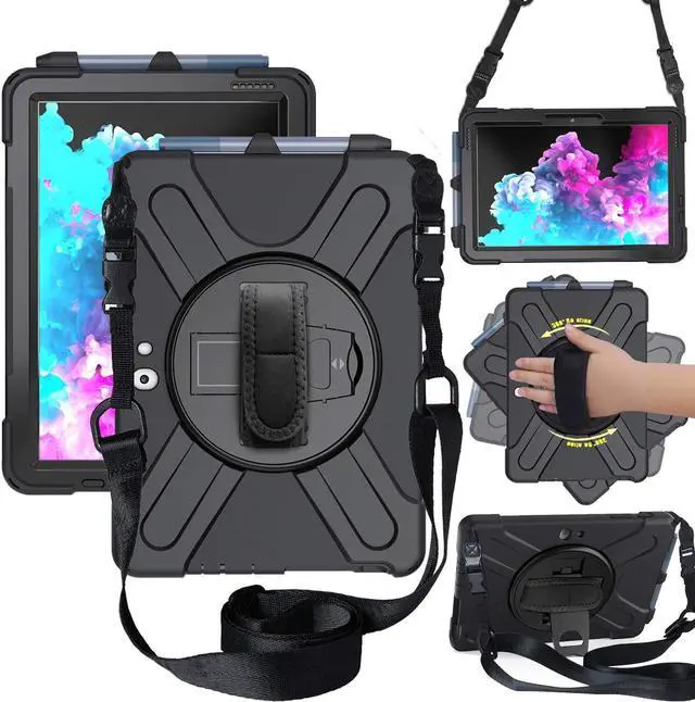 Main image of BONAEVER Case for Microsoft Surface Go 4 10.5 Inch 2023 / Surface Go 3 10.5 inch 2021 / Surface Go 2 10.5 inch 2020 / Surface Go 10 inch 2018 with with Pen Holder Shoulder Strap