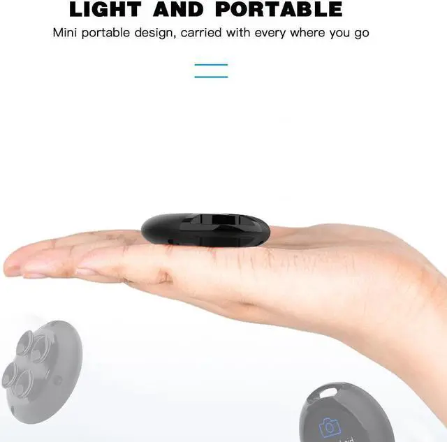 Alt view image 6 of 7 - BONAEVER Waterproof Bluetooth Remote Shutter for iPhone & Android Camera 15M Professional Underwater Snorkeling Diving Wireless Remote Control Selfie Button for iPad iPod Tablet, Photos & Videos