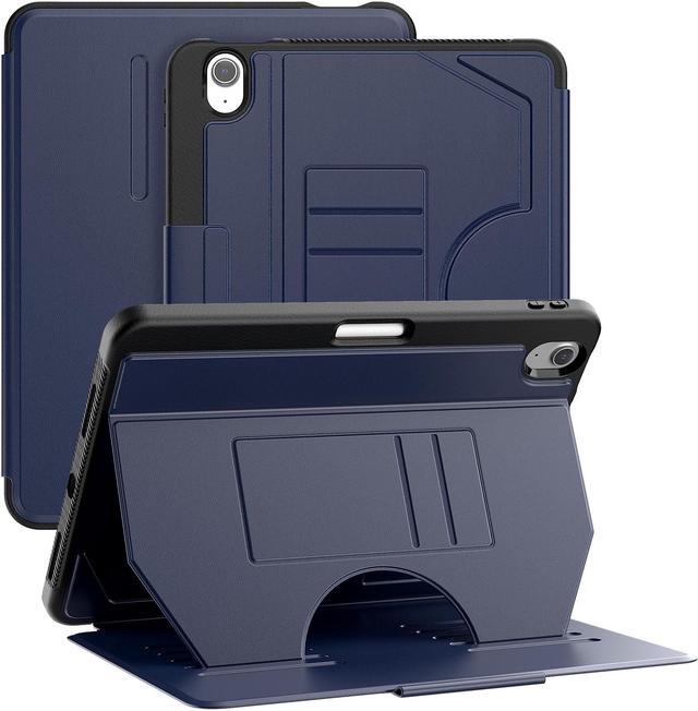 Main image of BONAEVER Case For iPad Air 7th 6th Generation 11 inch M3 M2 2025 2024, Smart Magnetic Auto Sleep Shockproof Cover with Multi-Angles Stand, Pen Holder, Card Slot Blue