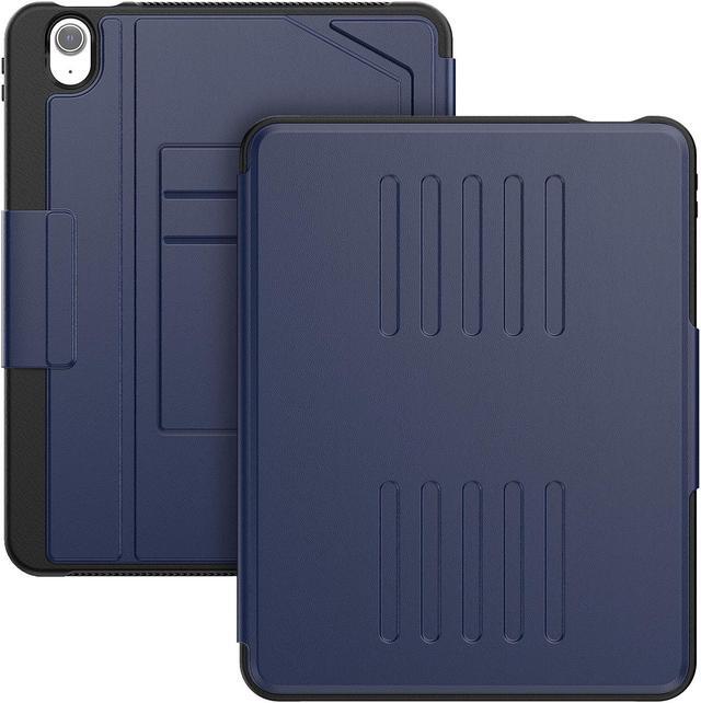 Alt view image 5 of 7 - BONAEVER Case For iPad Air 7th 6th Generation 11 inch M3 M2 2025 2024, Smart Magnetic Auto Sleep Shockproof Cover with Multi-Angles Stand, Pen Holder, Card Slot Blue