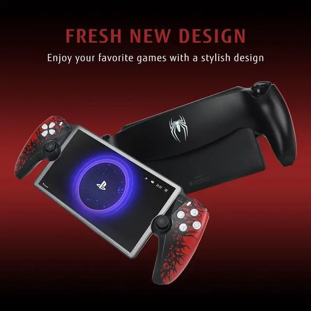 Alt view image 6 of 7 - BONAEVER Replacement Plates for PlayStation Portal Shell - Replacement Plates for Spider - Man PS5 Portal Cover, Premium Faceplate Covers for PlayStation Portal Remote Player