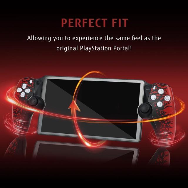 Alt view image 3 of 7 - BONAEVER Replacement Plates for PlayStation Portal Shell - Replacement Plates for Spider - Man PS5 Portal Cover, Premium Faceplate Covers for PlayStation Portal Remote Player