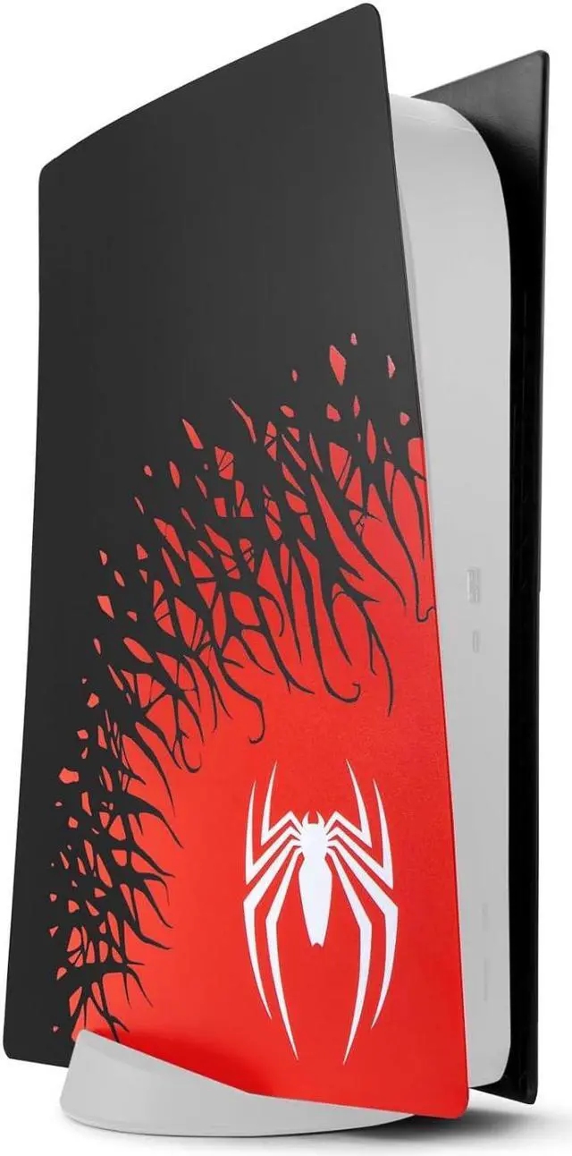 Main image of BONAEVER [Faceplate for PS5 Digital Edition] - NOWSKINS Superhero Spider - Man 2 Plates for PS5 Console Cover Plates, Premium ABS Faceplate Shell Covers for Playstation 5 Digital Edition