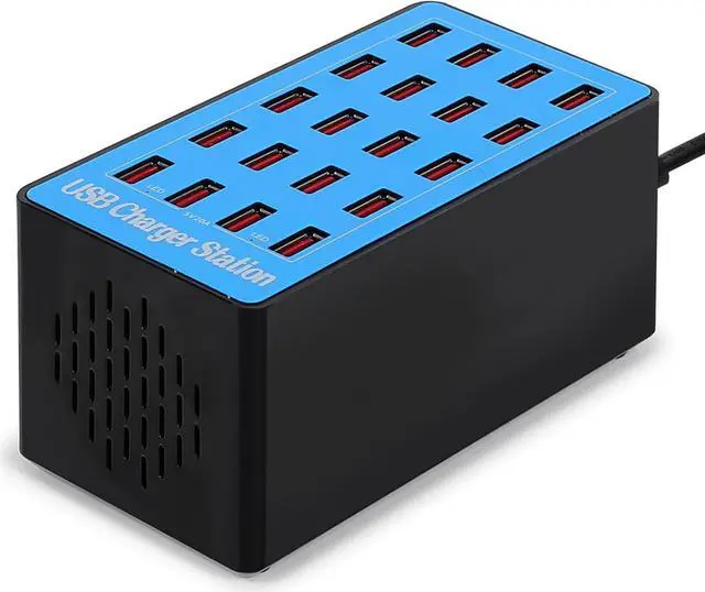 Main image of BONAEVER Charging Station, 100W20Port USB Charging Station, Multiple USB Charger Station, Charging Station for Multiple Devices, Multi USB Charging Station, Chargers for Multiple Devices
