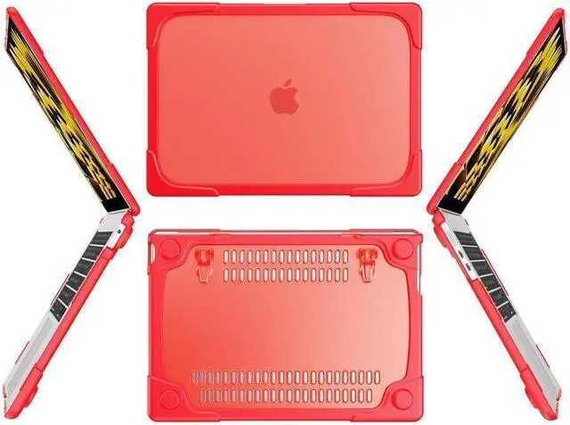 Alt view image 2 of 7 - BONAEVER For Macbook Air 15 inch Case 2025 2024 2023 A3241 M4 A3114 M3 A2941 M2 Liquid Retina Display Touch ID Hard Shell Protective Cover with Stand and & Keyboard Skin Cover & Type C Adapter