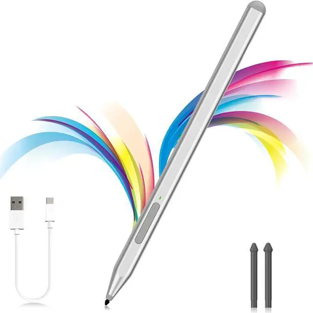 Main image of BONAEVER Stylus Pen for Microsoft Surface Pro11/10/9/8/X/7+/6/5/4/3/Surface 3, Surface Go 3/2/1, Surface Laptop/Studio/Book 4/3/2/1 with Eraser Side Button,Palm Rejection,Tilt Function,1024 Pressure