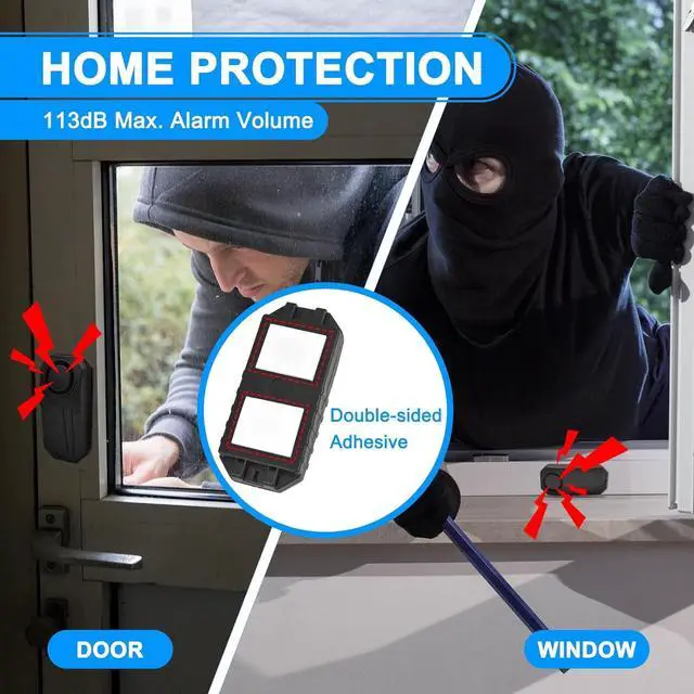 Alt view image 4 of 7 - BONAEVER Bike Alarm Remote Motion Sensor System, Motorcycle Alarm with Remote, 110dB Loud Anti Theft Bicycle Alarm, Wireless Waterproof Vibration Alarm Security for Vehicle&Car&Trailer