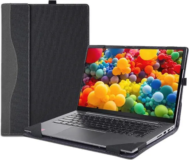 Main image of BONAEVER Laptop Case Cover for 16 inch Lenovo ThinkPad P1 Gen 6 Gen 5 Gen 4,Detachable PU leather Notebook PC Sleeve Protective Bag with Pen Holder