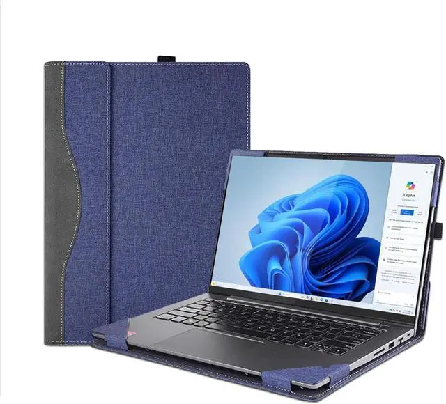 Main image of BONAEVER Laptop Case Cover for 16 inch Lenovo IdeaPad 5 2-in-1 16AHP9 16IRU9 & ThinkPad L16 Gen1 &ThinkPad X1 Extreme Gen5 Gen4,Detachable Notebook PC Sleeve Protective Bag with Pen Holder Blue