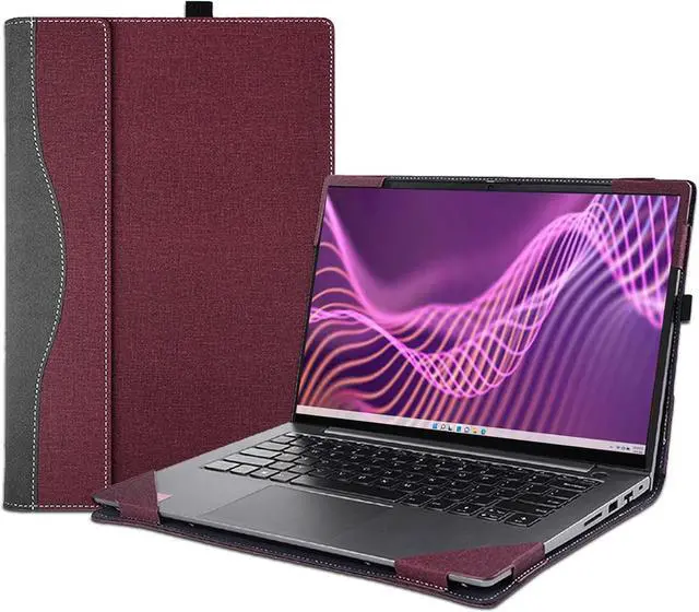 Main image of BONAEVER Laptop Case Cover for 13.3 inch Dell Latitude 5340 5330 5320 & Dell Latitude 3320 3330 Notebook PC Sleeve,Detachable PU Leather Protective Bag Accessory Coffee