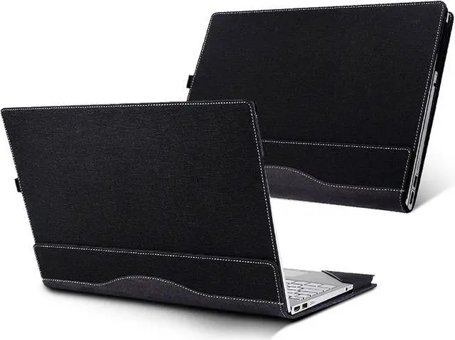 Alt view image 7 of 7 - BONAEVER Laptop Case Cover for 16 inch HP Pavilion Laptop 16-af 16t-af & 16-ag 16z-ag,Separable PU Leather Notebook PC Sleeve Protective Bag with Pen Holder and Heat Dissipation Holes