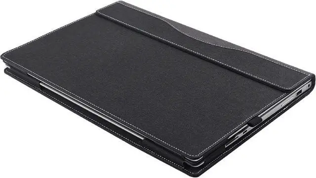 Alt view image 7 of 7 - BONAEVER Laptop Cover Case for 15.6 inch HP Laptop 15-fc 15z-fc & HP Envy 15-ep 15t-ep & HP Pavilion 15-eg 15t-eg 15-eh 15z-eh,Detachable PU Leather Protective Shell Laptop Sleeve with Pencil Holder