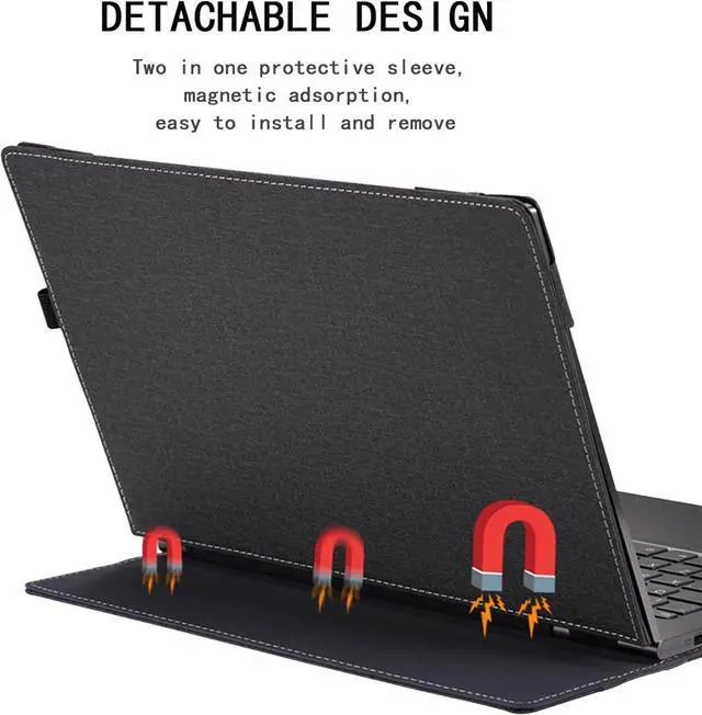 Alt view image 5 of 7 - BONAEVER Laptop Cover Compatible with HP ZBook Firefly 14 G8 ProBook 440 445 G9 G10 Elitebook 640 645 840 845 G7 x360 1040 G5 G6 Pavilion x360 14-ek Sleeve Protective Skin Pouch
