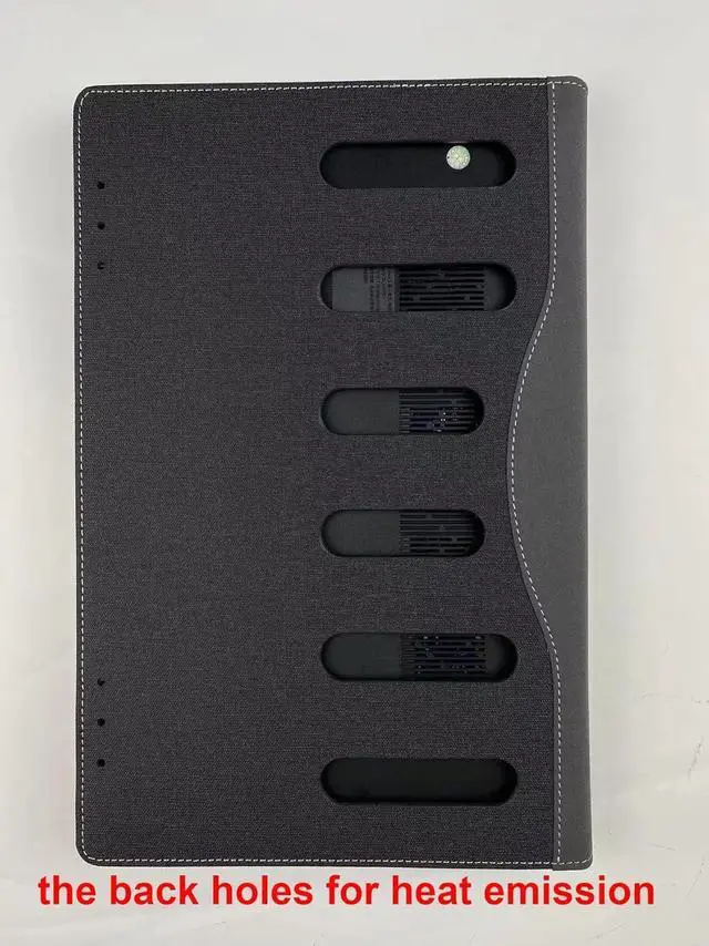 Alt view image 4 of 7 - BONAEVER Laptop Sleeve Compatible with Dell Latitude 14 5400 5420 5430 5440 7400 7430 2 in 1 Vostro 5410 Inspiron 14 5410 5415 5418 Proptective Skin Case Detachable with Pen Holder