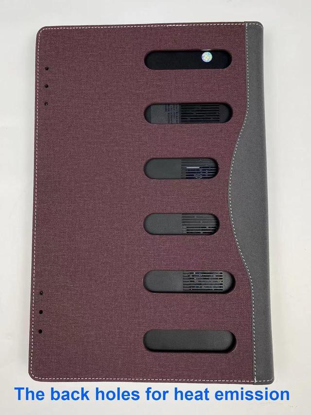 Alt view image 4 of 7 - BONAEVER Laptop Sleeve Compatible with Dell Latitude 14 5400 5420 5430 5440 7400 7430 2 in 1 Vostro 5410 Inspiron 14 5410 5415 5418 Proptective Skin Case Detachable with Pen Holder Coffee