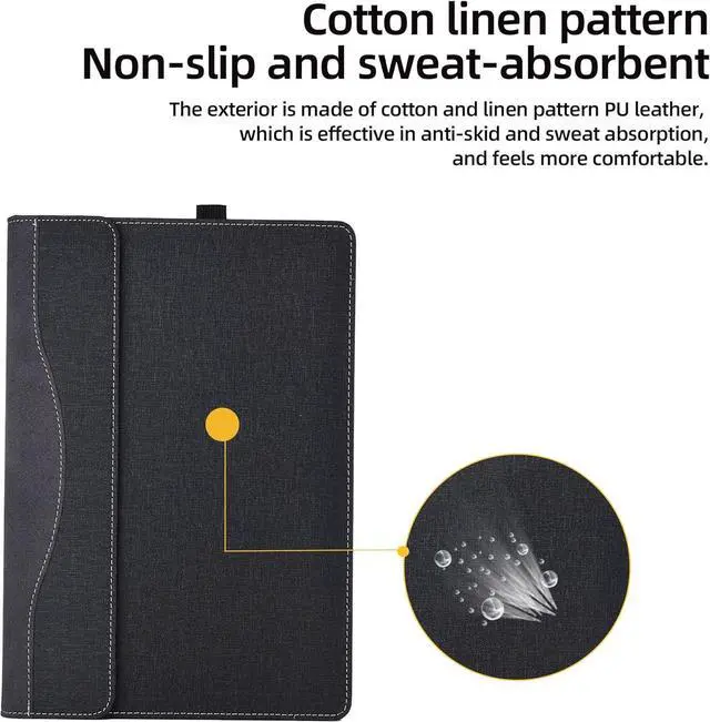 Alt view image 7 of 7 - BONAEVER Laptop Case for Lenovo IdeaPad Flex 5 VivoBook F413 /X413/ K413/ M413/ D413/ F415/ X415 /S415 Latitude 5410/5400/5401 Pavilion 14-ec 14-dv ThinkBook14 Gen 2/3 14 inch Case (14inch, Grey)