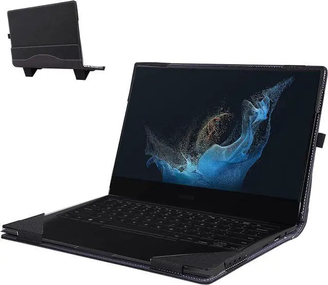 Main image of BONAEVER Laptop Cover for Samsung Galaxy Book 2 360 |Book 2 Pro 360|Book 2 pro 360 | Book 3 360|Chromebook 13 XE930QCA/Book Flex 13.3 NP930QCG PU Detachable Case