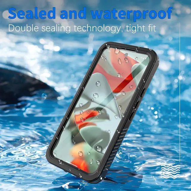 Alt view image 4 of 7 - BONAEVER for Google Pixel 9 Pro XL Case Waterproof IP68 Certified Dustproof Shockproof Built-in Screen Protector Full Body Case for Google Pixel 9 Pro XL 6.8" 2024