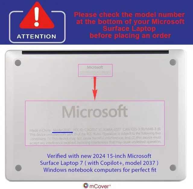 Alt view image 2 of 7 - BONAEVER Laptop Case for 15 inch Microsoft Surface Laptop 7 Windows PC with ARM CPU and AI-Powered Copilot+, PU Leather Folio Stand Laptop Protective Cover Wine Red