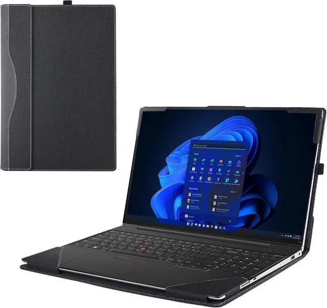 Main image of BONAEVER Laptop Case for 13.8 inch Microsoft Surface Laptop 7 2024  Windows PC with ARM CPU and AI-Powered Copilot+, PU Leather Folio Stand Laptop Protective Cover