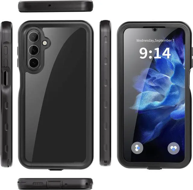 Alt view image 7 of 7 - BONAEVER for Samsung Galaxy A16 5G / A16 4G 6.7 inch Case Waterproof, IP68 Underwater, Full Heavy Duty Protection, Built-in Screen & Camera Protector, Military Shockproof Dropproof Rugged Phone Cover