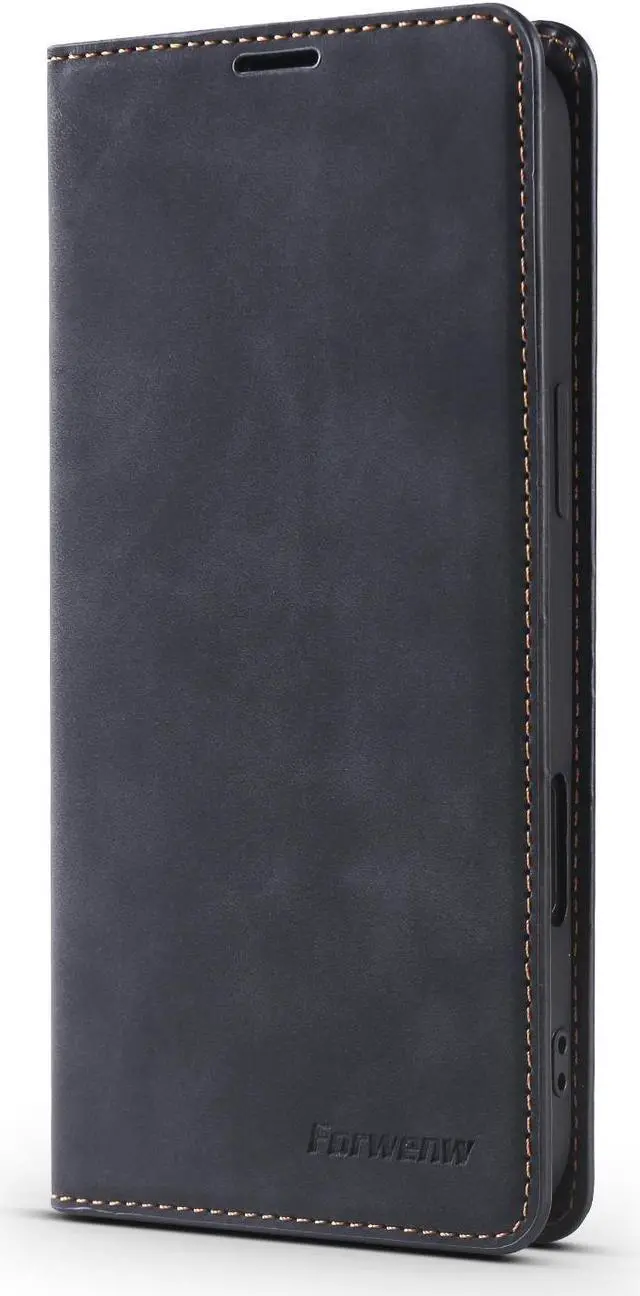 Alt view image 3 of 7 - BONAEVER Case for iPhone 16 Plus 6.7 inch Premium PU Leather Phone Cover with Card Holder Stand, Shockproof Flip Wallet Cover