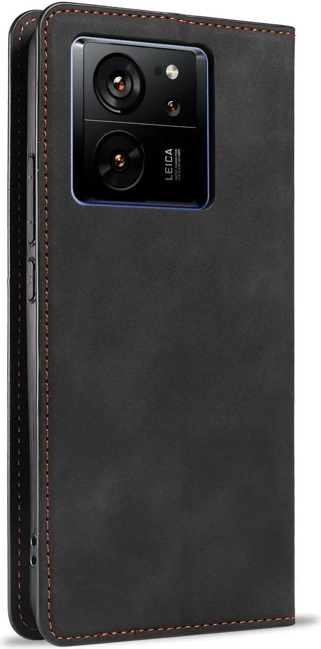 Alt view image 4 of 7 - BONAEVER Case for Xiaomi 13T / 13T Pro 5G Premium PU Leather Phone Cover with Card Holder Stand, Shockproof Flip Wallet Cover
