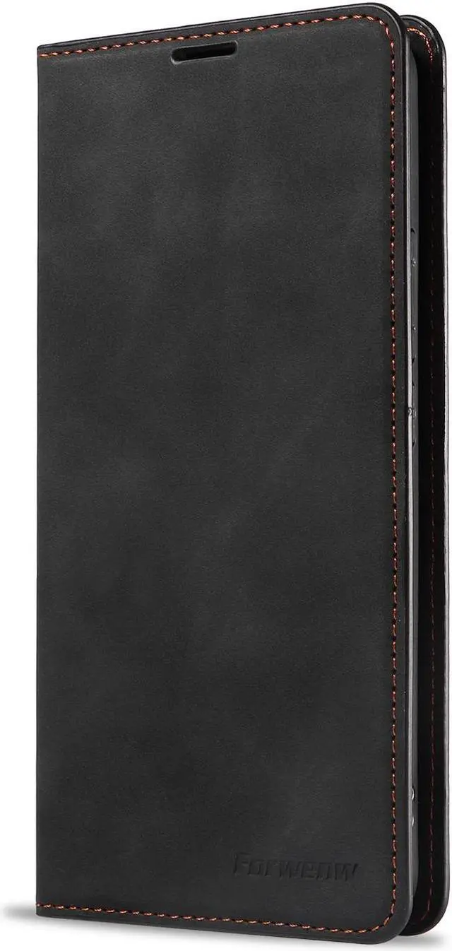 Alt view image 4 of 7 - BONAEVER Case for Xiaomi 13 Lite 5G Premium PU Leather Phone Cover with Card Holder Stand, Shockproof Flip Wallet Cover