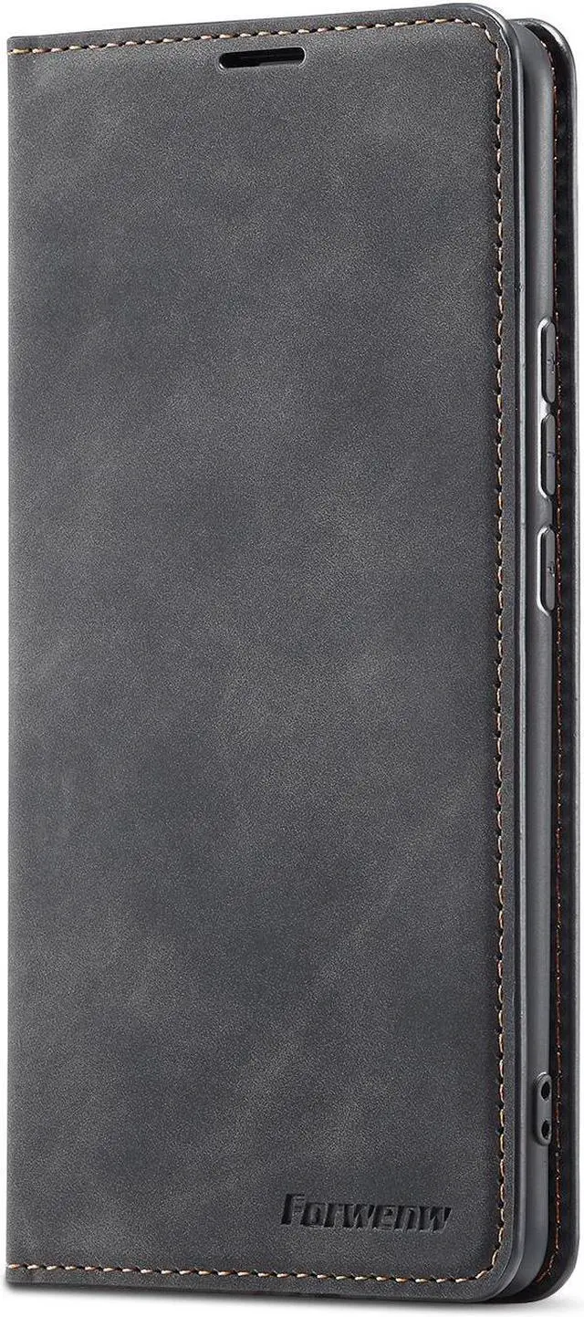 Alt view image 4 of 7 - BONAEVER Case for Xiaomi Mi 11 Premium PU Leather Phone Cover with Card Holder Stand, Shockproof Flip Wallet Cover