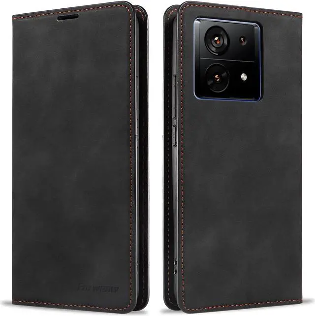 Main image of BONAEVER Case for Xiaomi Redmi Note 13 5G Premium PU Leather Phone Cover with Card Holder Stand, Shockproof Flip Wallet Cover