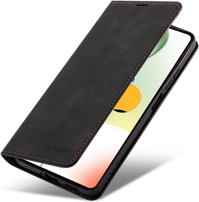 Alt view image 4 of 7 - BONAEVER Case for Xiaomi Redmi Note 12 Pro / Poco X5 Pro 5G Premium PU Leather Phone Cover with Card Holder Stand, Shockproof Flip Wallet Cover