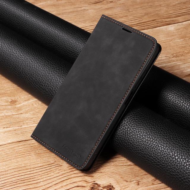 Alt view image 5 of 7 - BONAEVER Case for Xiaomi Redmi Note 12 Pro / Poco X5 Pro 5G Premium PU Leather Phone Cover with Card Holder Stand, Shockproof Flip Wallet Cover