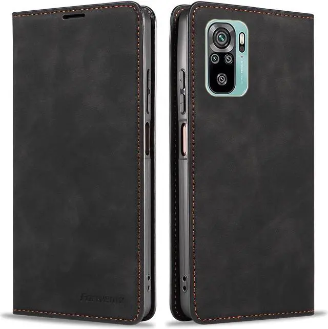 Main image of BONAEVER Case for Xiaomi Poco X3 GT / Redmi Note 10 Pro 5G (Not fits 4G) Premium PU Leather Phone Cover with Card Holder Stand, Shockproof Flip Wallet Cover